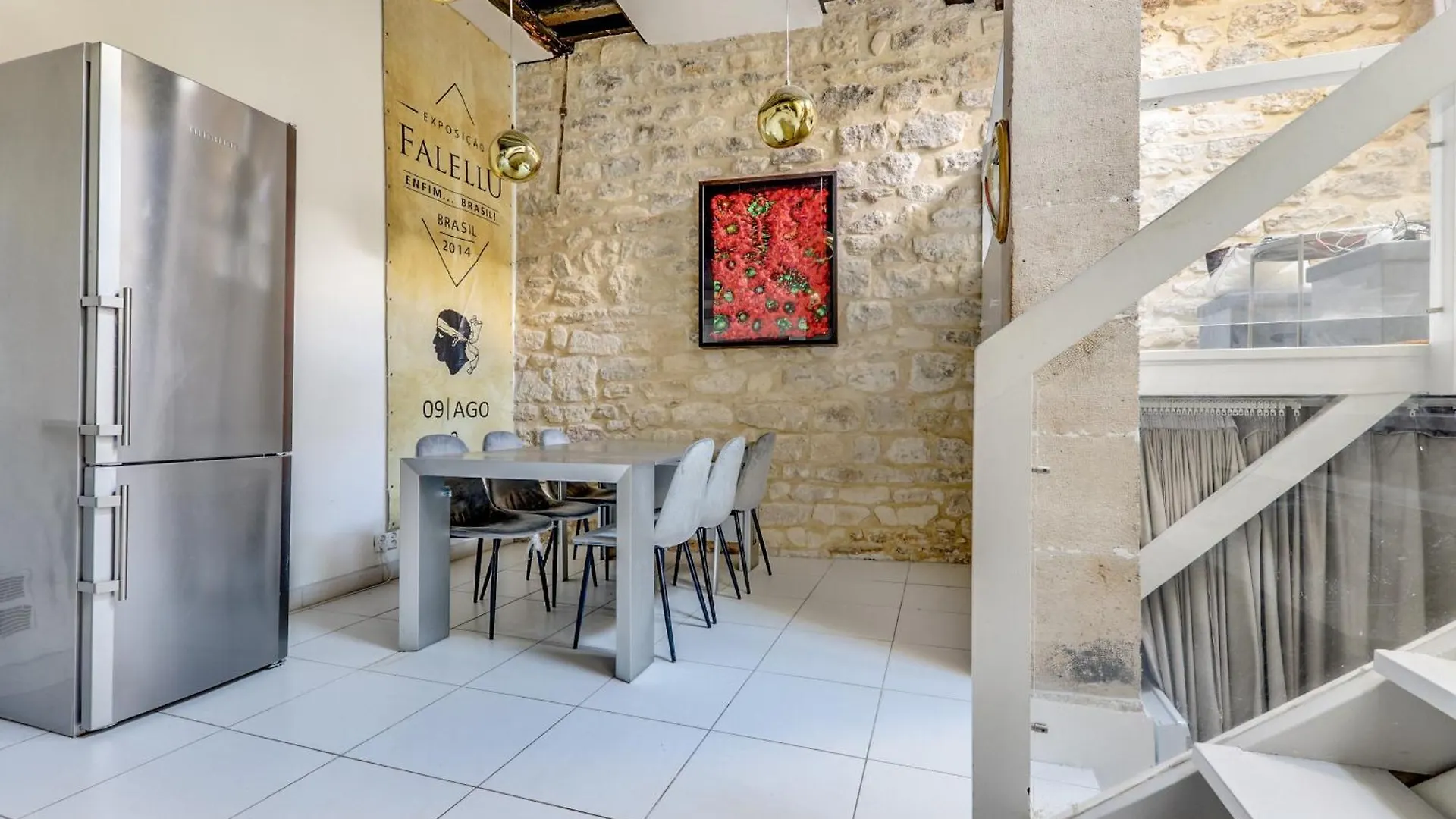 Authentique Quartier Branche Appartement Parijs